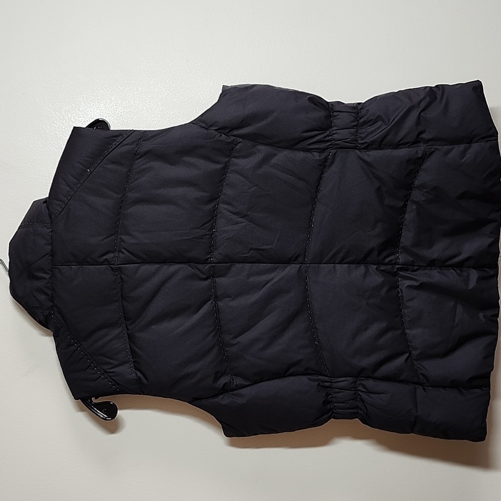 Eddie Bauer Women's Black Goose Down Puffer Vest Womens Medium - Picture 4 of 4
